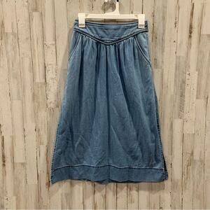 Wilfred Blue Midi Skirt